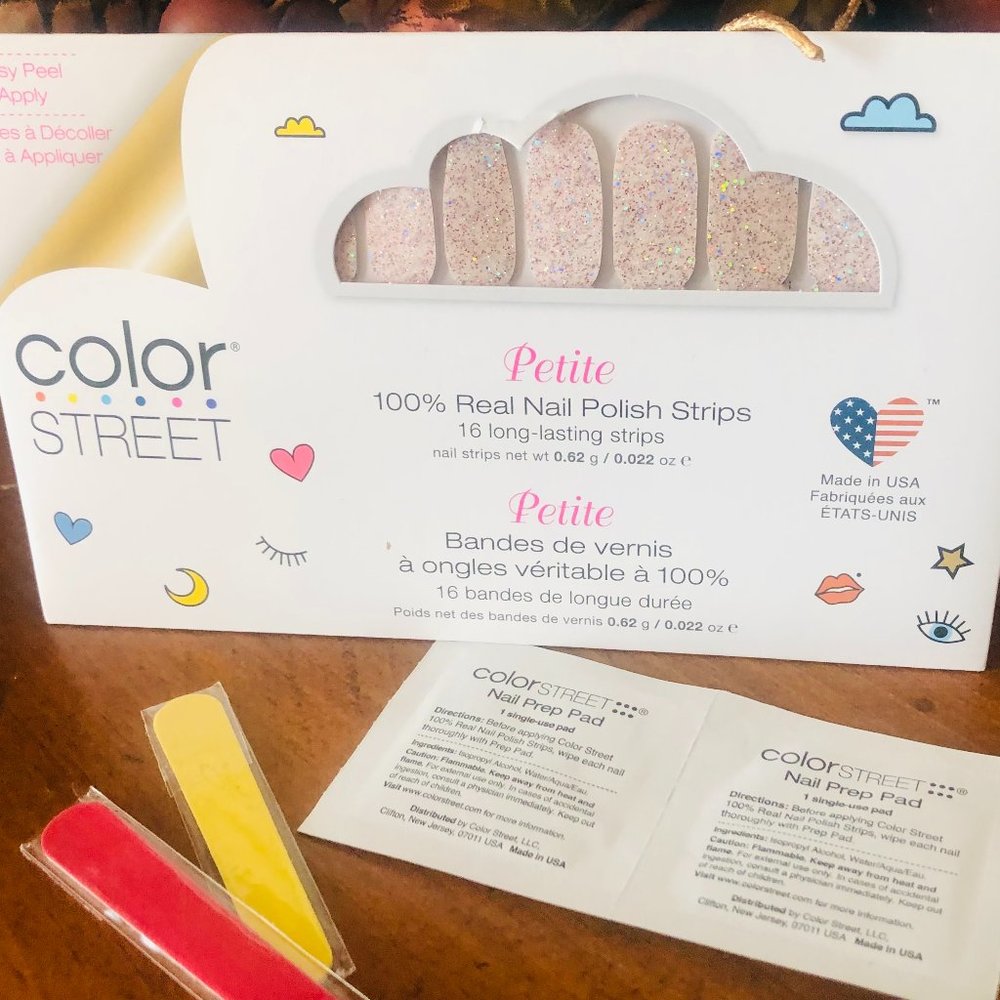 Color Street - Tiny + Shiny  Champagne Glitter